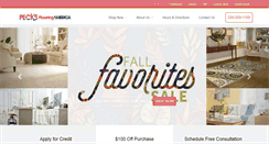 Desktop Screenshot of pecksflooring-america.com
