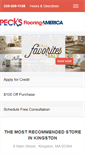 Mobile Screenshot of pecksflooring-america.com